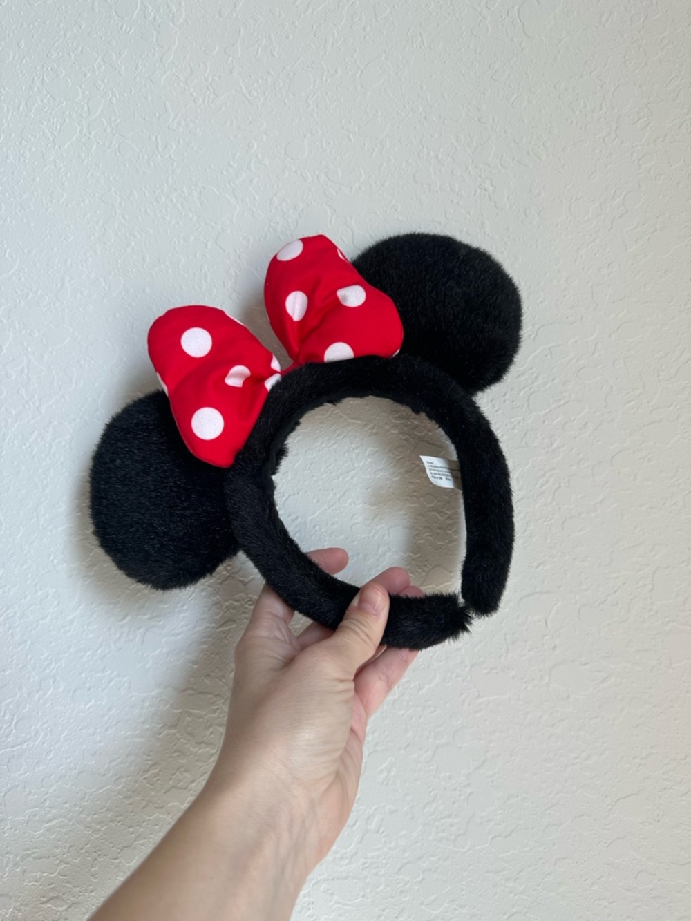Minnie Mouse headband ears